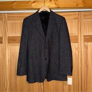 Vintage Giorgio Armani Le Collezioni Vintage Men's Classic Navy Blue Blazer 38R